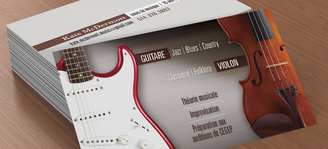 Concept & Layout for new business card
