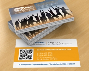Revamped design for business card