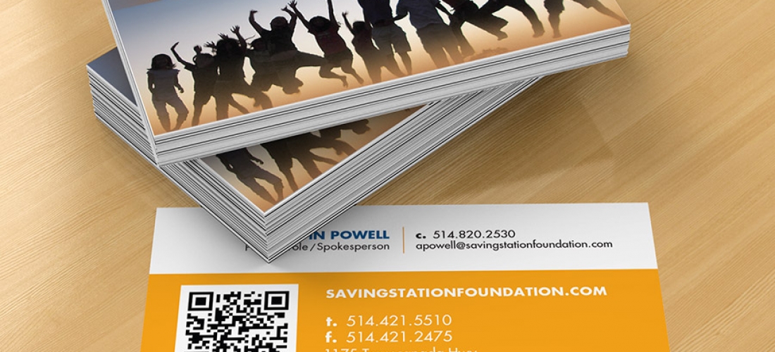 Revamped design for business card