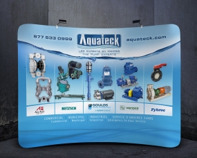 10 FT Fabric booth display